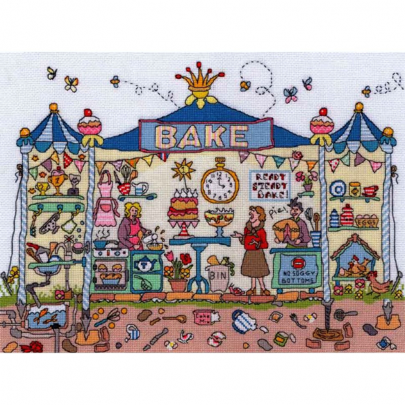 Набор для вышивания Bothy Threads арт.XCT29 Bakery (Пекарня) 35х26 см