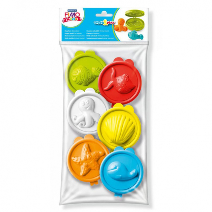 FIMO kids work&play 3D формочки “Морские животные”, арт.8741 02