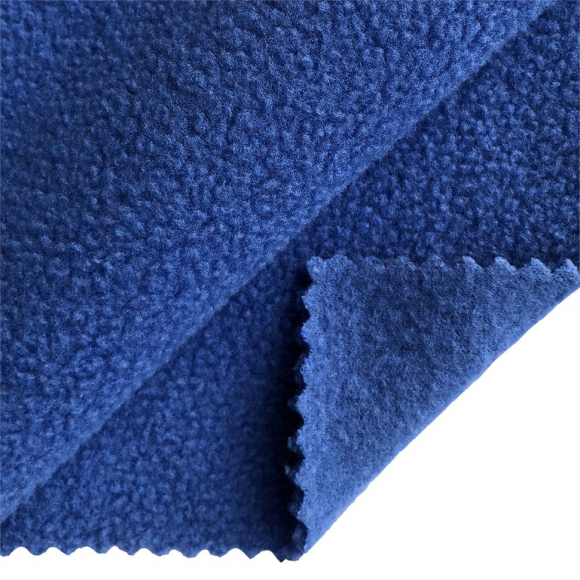 Ткань флис 2-х сторонний TBY-0059-340 190 г/м? 100% ПЭ шир.150см  цв.F340 василек рул.70-110м (1кг - 3,5м)