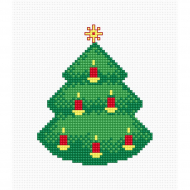 Набор для вышивания LUCA-S арт. B091 Ёлка 8,5х10,5 см Набор для вышивания LUCA-S арт. B091 Ёлка 8,5х10,5 см