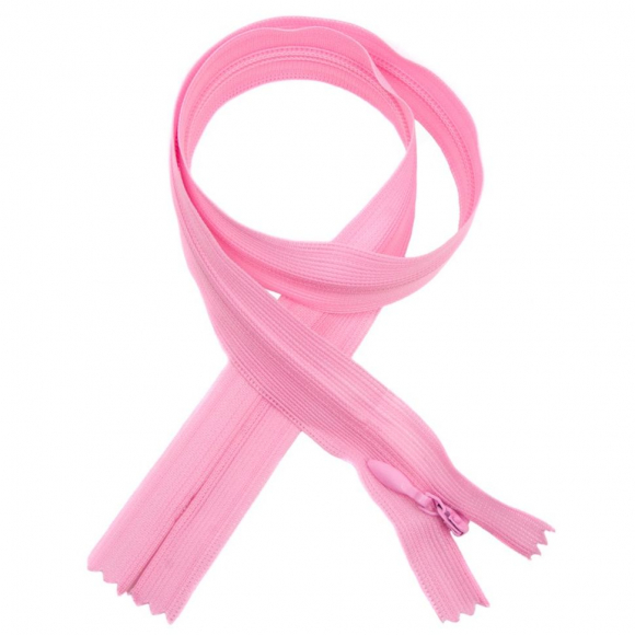 Молния потайная нераз 20см S-042 розовый SBS уп.100шт