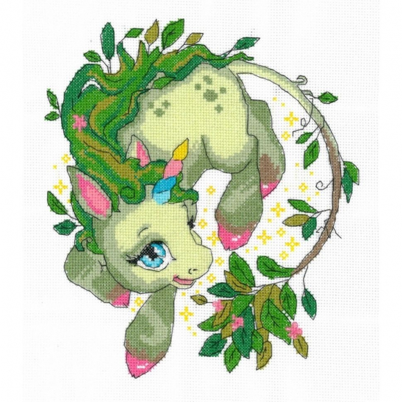 Набор для вышивания мулине НИТЕКС арт.0234 Земля 22х26 см