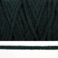 Шнур круглый х/б 06мм цв.1404 изумруд уп.50м