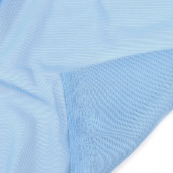 Сетка эластичная KRUZHEVO арт.TBY.068 80г/м? ш.160см цв.3090 голубой уп.50м Сетка эластичная KRUZHEVO арт.TBY.068 80г/м? ш.160см цв.3090 голубой уп.50м