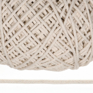 Шнур для макраме круглый х/б 06мм 60184/200 цв.1474 хлопок уп.200м