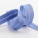 Косая бейка хлопок/лён, 20 мм, 20 м, цвет 65, голубой