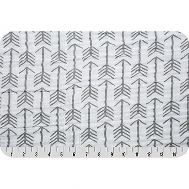 Ткань для пэчворка PEPPY Embrace (марлевка) 120 г/м? 100% хлопок цв.premier archer graphite уп.100х125 см