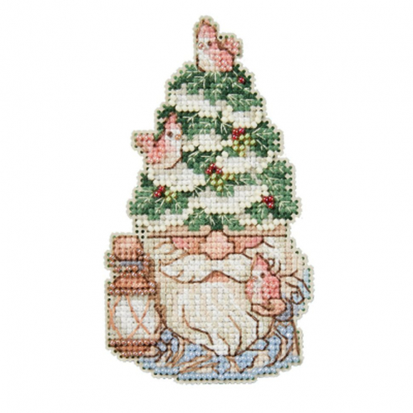 Набор для вышивания "Гном с елью" Jim Shore