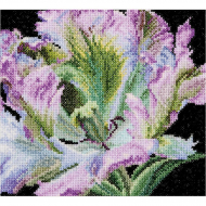 62573_Набор для вышивания "Тюльпан", канва аида 18 ct