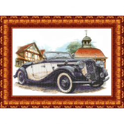 Рисунок на ткани КАРОЛИНКА арт. КБП-3046 Прага Леди 27х36 см