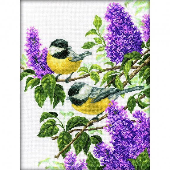 Набор для вышивания РТО арт.M227 Очарование сирени 29х38 см