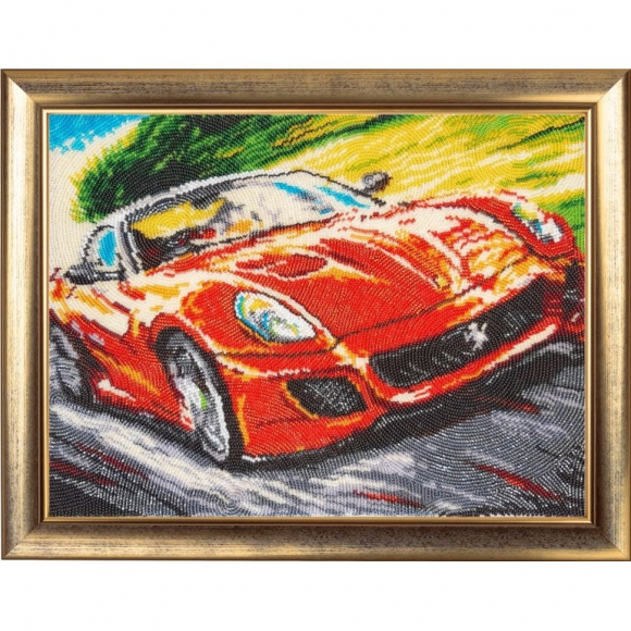 Набор для вышивания BUTTERFLY арт. 751 Гоночный автомобиль 25х34 см Набор для вышивания BUTTERFLY арт. 751 Гоночный автомобиль 25х34 см