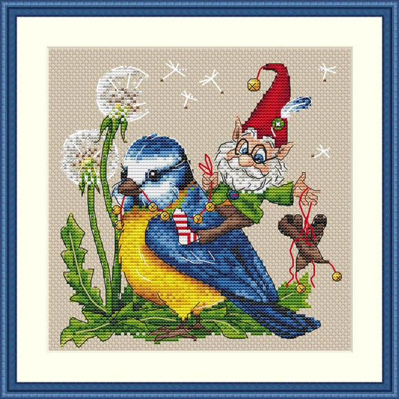 Набор для вышивания MEREJKA арт.K-64 Попутный ветер 15х15 см