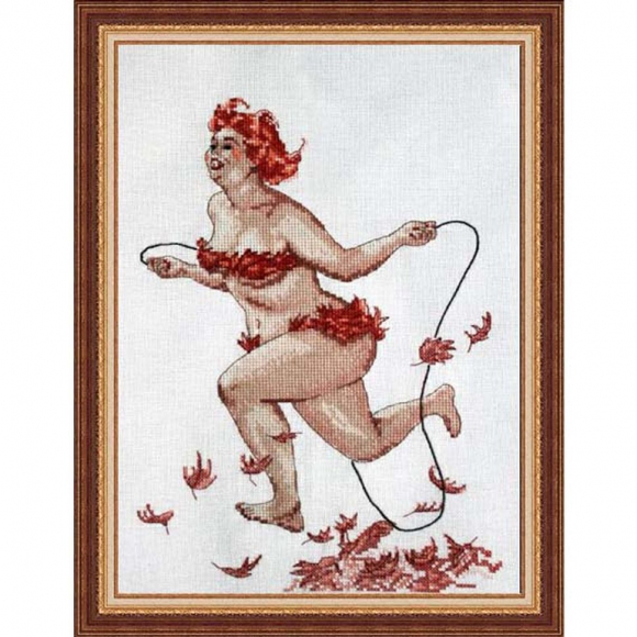 Набор для вышивания NEOCRAFT арт.ХД-05 Гимнастика 21х26 см