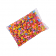 Пуговицы пластик Улитки, TBY-011 цв.ассорти 20L-12,5мм, 2 прокола, 250 г (1000 шт)