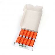 Нитки армированные 45ЛЛ 200 м цв.0612 оранжевый Нитки армированные 45ЛЛ 200 м цв.0612 оранжевый