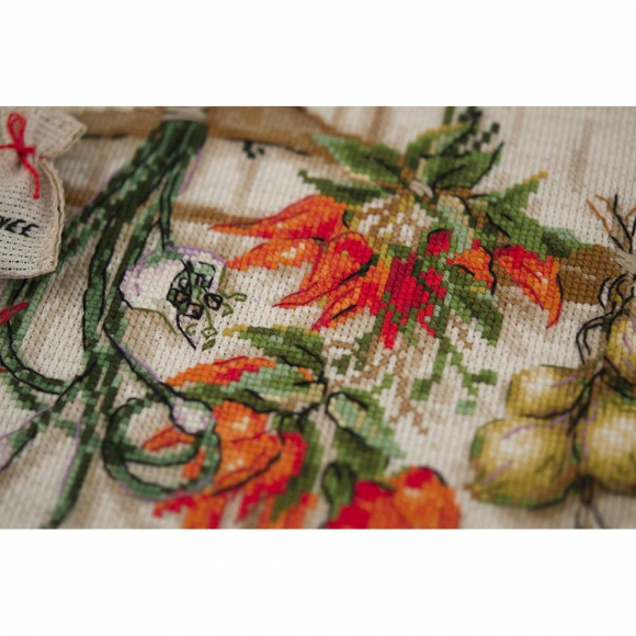 Набор для вышивания РИОЛИС арт.1794 Острые приправы 30х24 см Набор для вышивания РИОЛИС арт.1794 Острые приправы 30х24 см