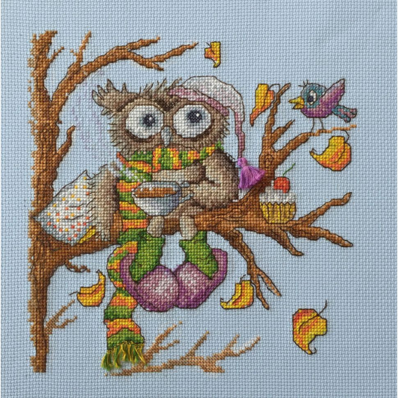 Набор для вышивания МАРЬЯ ИСКУСНИЦА арт.07.002.08 Утренний кофе 20х20 см