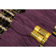 Нитки мулине цв.7908 сливовый 12х10м С-Пб