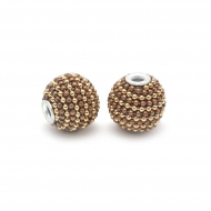 Бусины Этника TESORO арт. TS.B161 цв.5  ?16 мм in ?4 мм