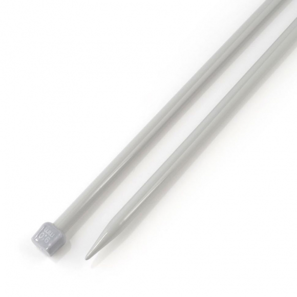 Спицы для вязания прямые Maxwell Red (Тефлон) арт.ТВ 9,0 мм /35 см (2 шт)