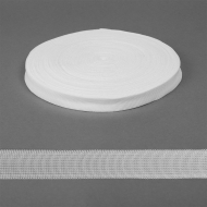 Тесьма вязаная окантовочная 18мм арт.235 цв.белый уп.30м Тесьма вязаная окантовочная 18мм арт.235 цв.белый уп.30м