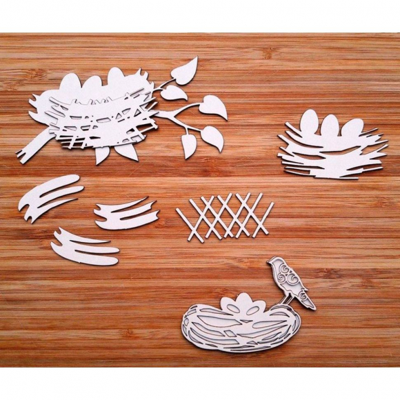 112663_Чип-борд картонный "Гнезда"