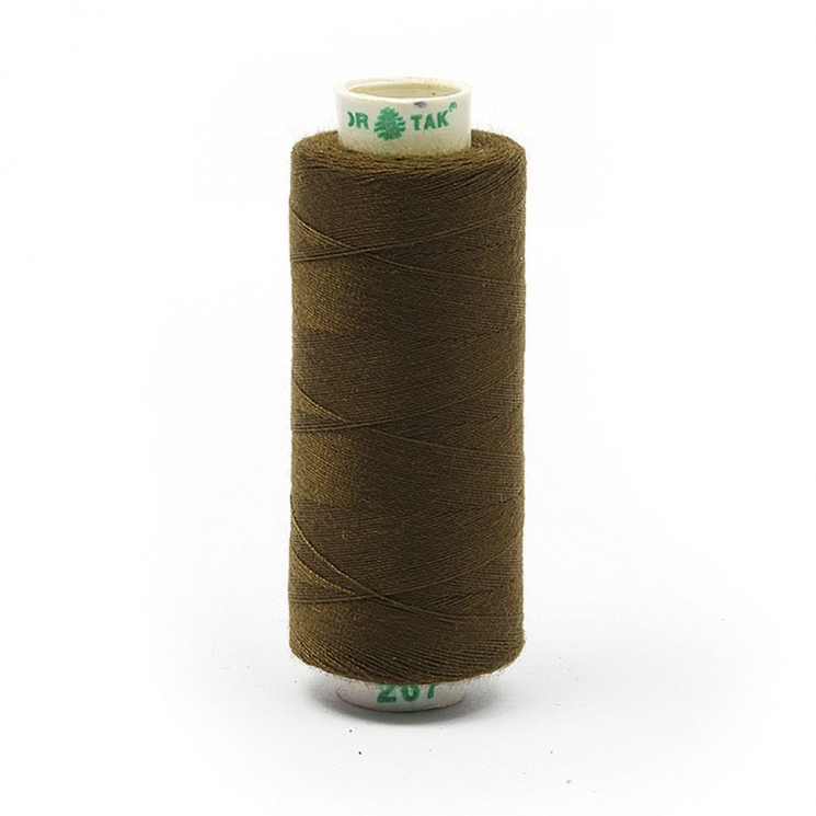 Нитки Dor Tak бытовые 40/2 полиэстер 366м цв.267 оливковый