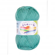 Пряжа ALPINA SLAVIC (70% вискоза, 30% шерсть) 10х50г/140м цв.07 аквамарин
