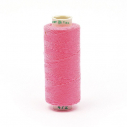 Нитки Dor Tak бытовые 40/2 полиэстер 366м цв.472 розовый