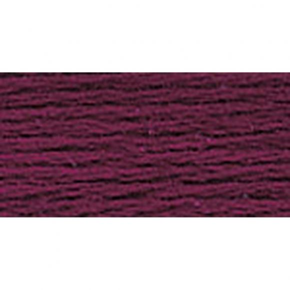 Нитки для вышивания Gamma мулине (0207-0819) 100% хлопок 24 x 8 м цв.0409 бордовый