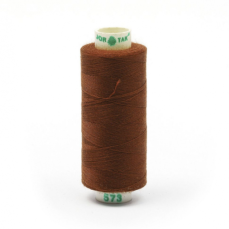 Нитки Dor Tak бытовые 40/2 полиэстер 366м цв.573 коричневый