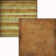 52800_Бумага двухсторонняя для скрапбукинга "Сантиметры"