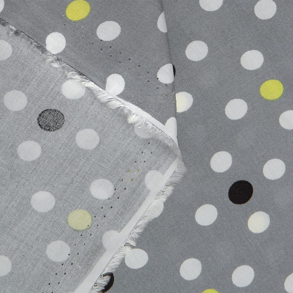 Ткань Штапель 105 г/м? 100% вискоза шир.145 см арт.Р.33923.03 цв.03 серый рул.40м