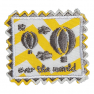 Термоаппликация "Воздушный шар над миром"