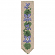 184260_Набор для вышивания закладки "CLEMATITES" (Клематисы) 184260_Набор для вышивания закладки "CLEMATITES" (Клематисы)