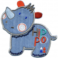 81980_Термоаппликация HKM "Носорог"