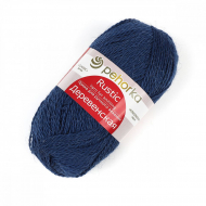 Пряжа для вязания ПЕХ Деревенская (100% полугрубая шерсть) 10х100г/250м цв.255 джинса