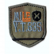 Термоаппликация "Миля", цвет зеленый