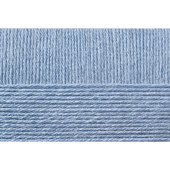 Пряжа для вязания ПЕХ Школьная (100% акрил) 5х50г/150м цв.005 голубой