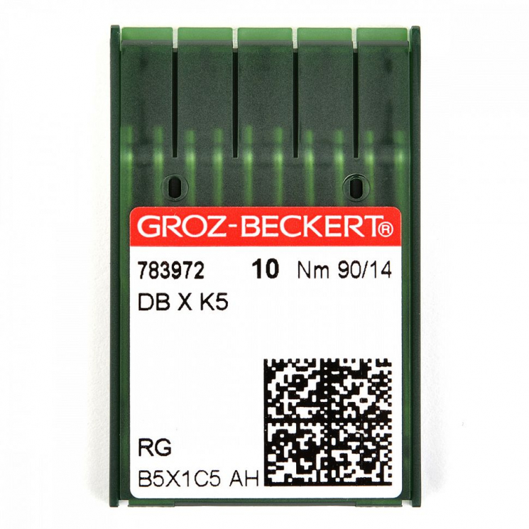 Игла для промышленных швейных машин Groz-Beckert DBxK5 R  №90 уп.10 шт. арт.783972