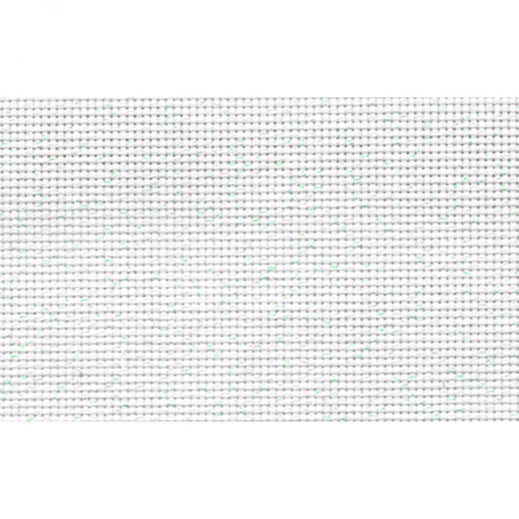 Канва Gamma K04L Aida №14 92% хлопок, 8% терилен 150 x 100 см цв.белый с перламутровым люрексом