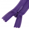 Молния потайная нераз 20см S-866 фиолетовый темный SBS уп.100шт