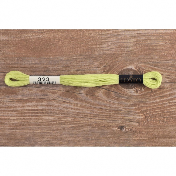 164415_Мулине COSMO однотонный цвет 323