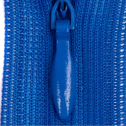 Молния потайная нераз 55см S-115 синий яркий SBS уп.100шт