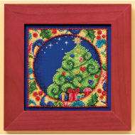 83124_Набор для вышивания бисером "Ёлка"