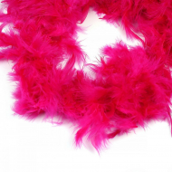 Боа - перо арт.FBY-50-17 цв.ярк.розовый уп.2м