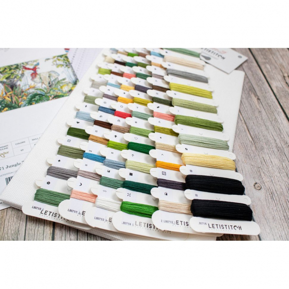 Набор для вышивания "Время джунглей"