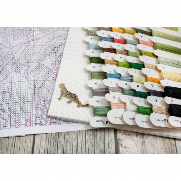 Набор для вышивания "Время джунглей"