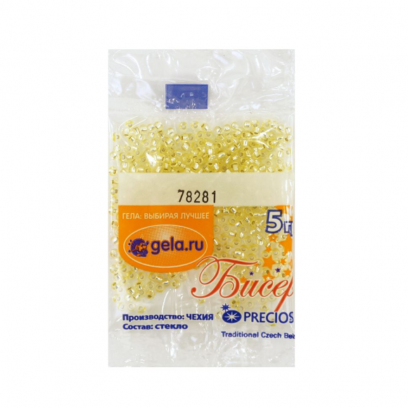 Бисер №10, 5 г., цвет 78651